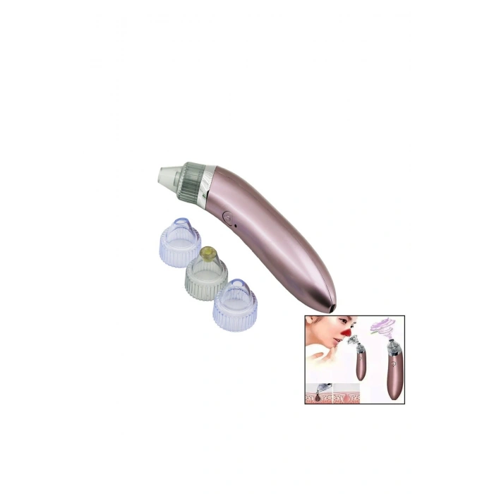 CİLT BAKIM ALETİ VAKUMAKNE GÖZENEK TEMİZLEME - ÇIKARMAUSB ŞARJ- 4BAŞLIK (5324)