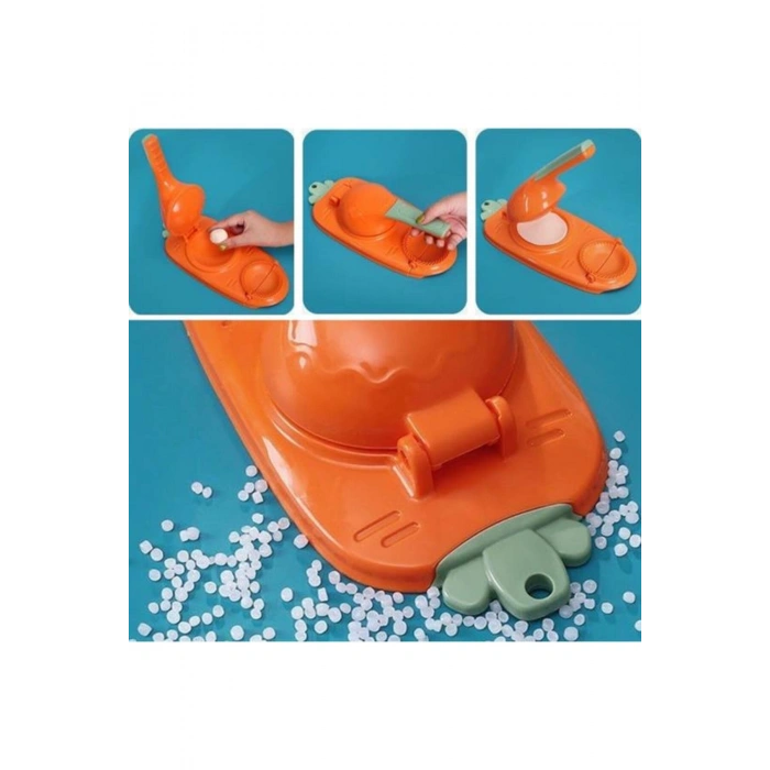 Havuç Tasarımlı Şık Pratik Börek Mantı Hamuru Presleme Börek Yapma Kalıbı (5324)