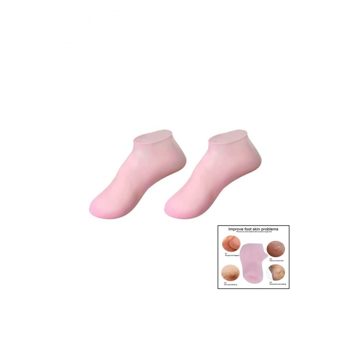 SİLİKON ÇORAP NEMLENDİREREK DOĞAL SAĞLIKLI GÖRÜNÜM SAĞLAYICI (5324)