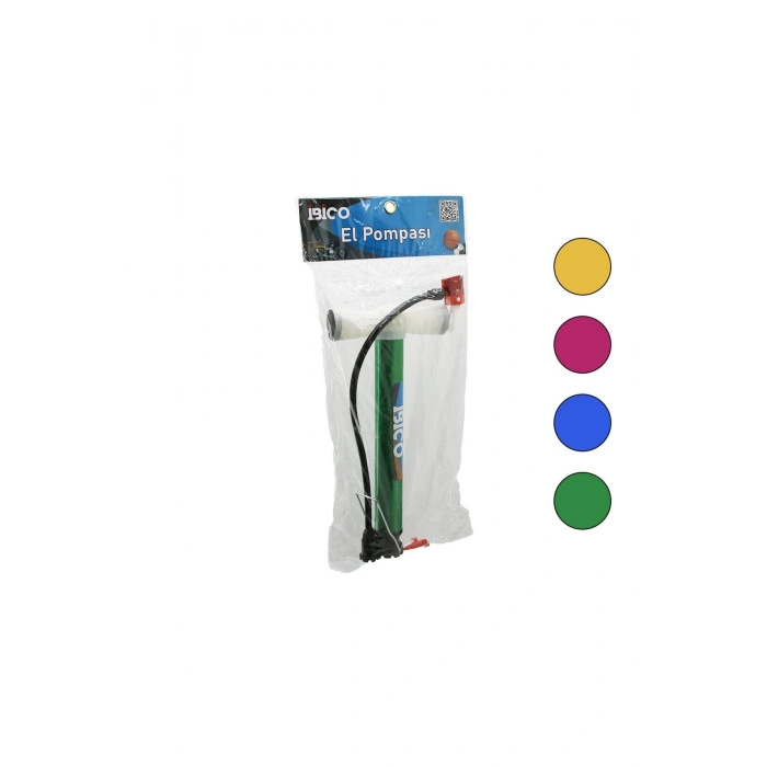 İRAN EL POMPASI METAL GÖVDE PLASTİK KOL - ALTLIK 30CM TOP - BİSİKLET - MOTOR (5324)