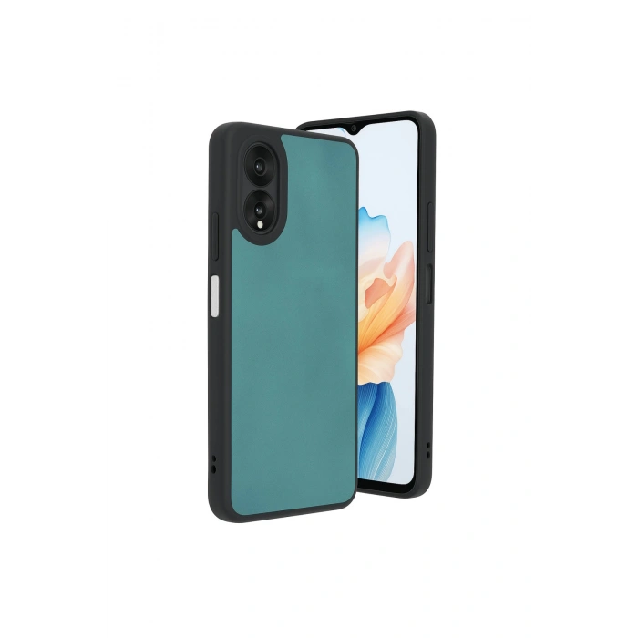 Oppo A38 Kılıf Aras Deri Kapak - Açık Yeşil