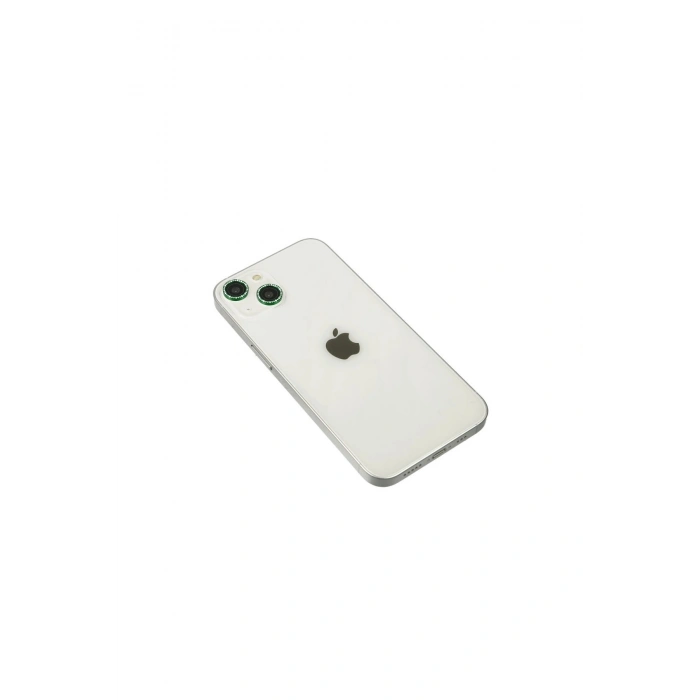 İphone 14 Diamond Kamera Lens - Yeşil