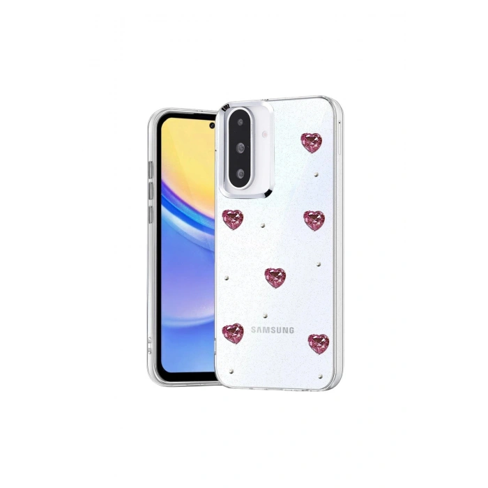 Samsung Galaxy A26 Fiyonk Desenli Kapak - Desen 3