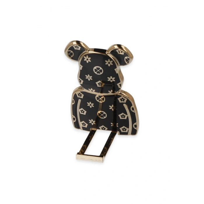 Astro Stand Ayıcık Desenli - Siyah