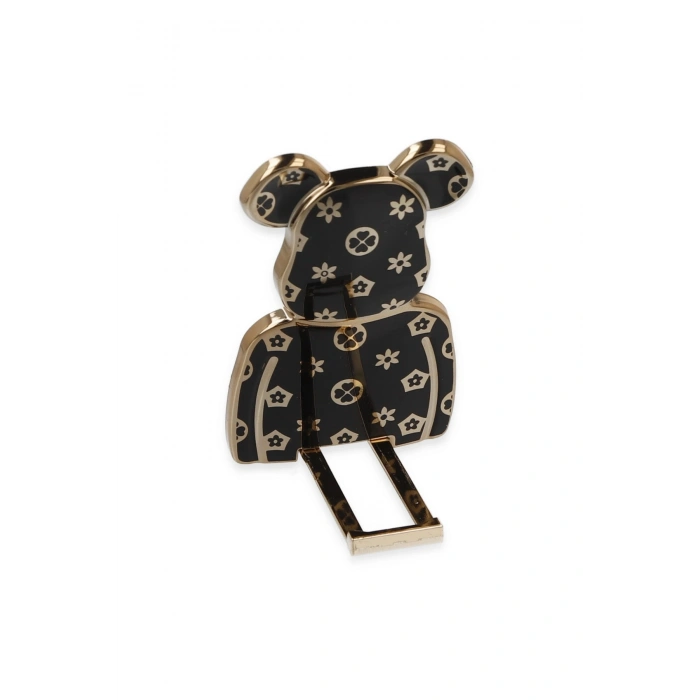 Astro Stand Ayıcık Desenli - Siyah