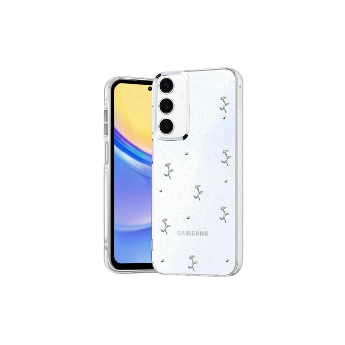 Samsung Galaxy A35 5g Fiyonk Desenli Kapak - Desen 2