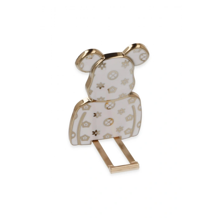 Astro Stand Ayıcık Desenli - Beyaz