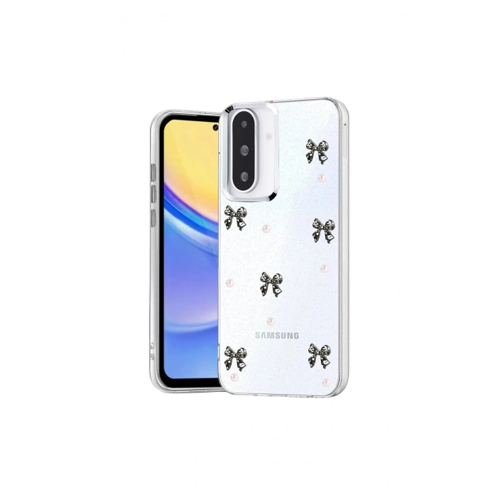 Samsung Galaxy A26 Fiyonk Desenli Kapak - Desen 8