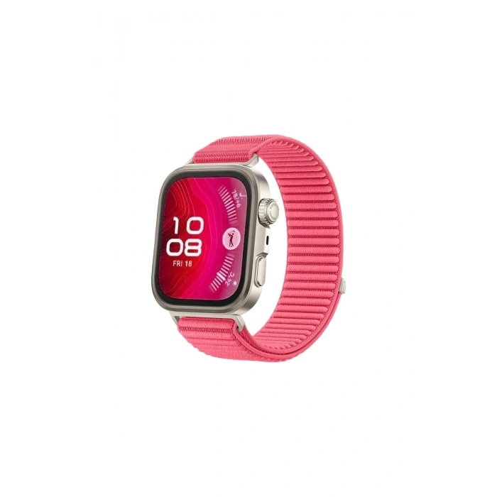 Huawei Fit 4 Braid Kordon (SAAT DEĞİLDİR) - Rose