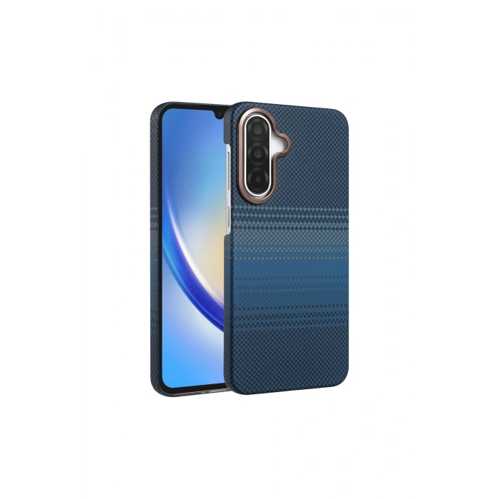 Samsung Galaxy A17 5g Vega Magsafe Kapak - Mavi