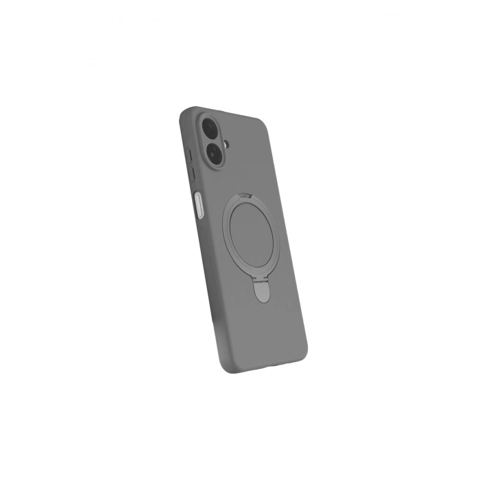 Samsung Galaxy A07 4g Regal Magsafe Standlı Kapak - Titan Gri