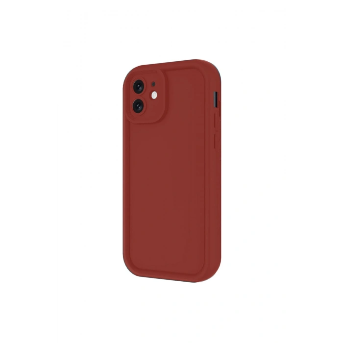 İphone 11 Kılıf Viera Silikon - Bordo