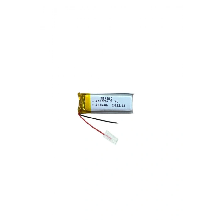 Sertec 601539 3.7v 300 Mah Li-polymer Pil (devreli/1.5a)