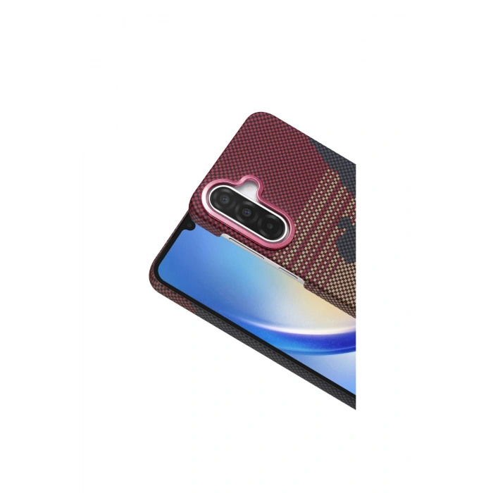 Samsung Galaxy A17 5g Vega Magsafe Kapak - Kırmızı