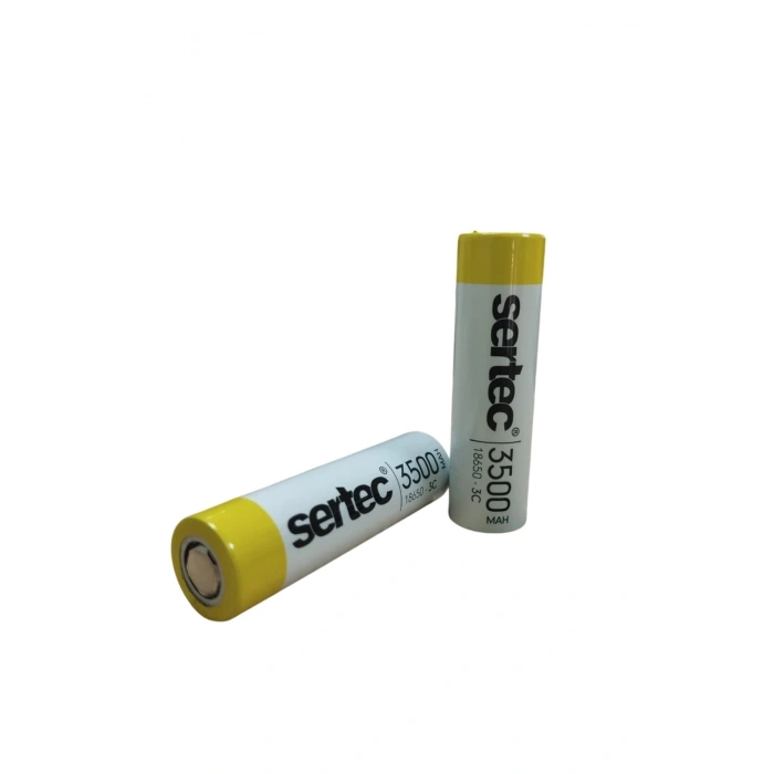 Sertec 18650 3.7v 3500 Mah 3c Li-ıon Şarjlı Pil