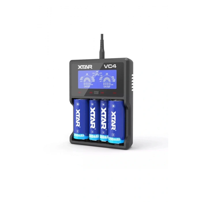 Xtar Vc4 Dörtlü Li-ion / Nı-cd / Nı-mh Pil Şarj Cihazı