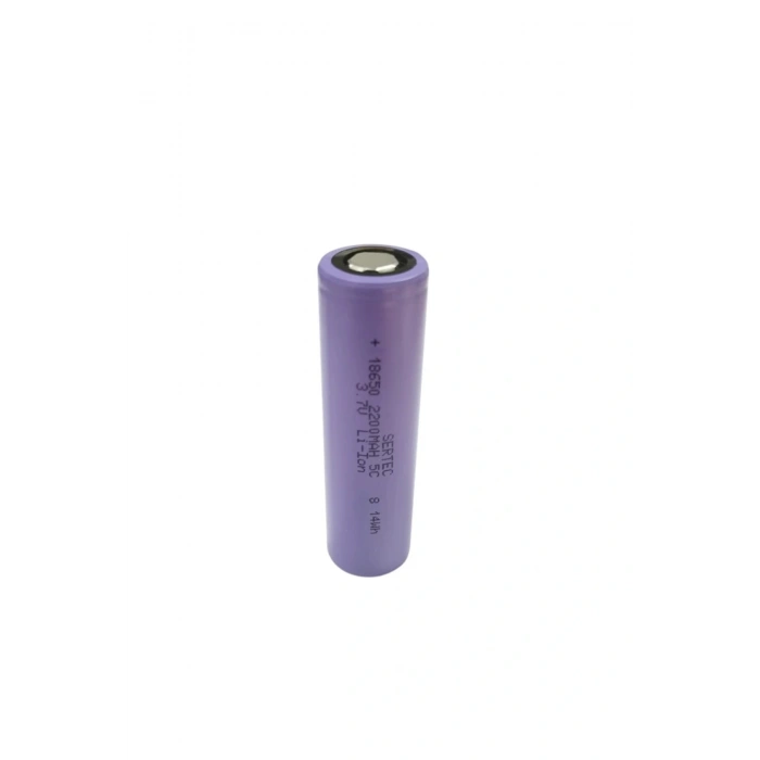 Sertec 18650 3.7v 2200 Mah 5c Li-ıon Şarjlı Pil
