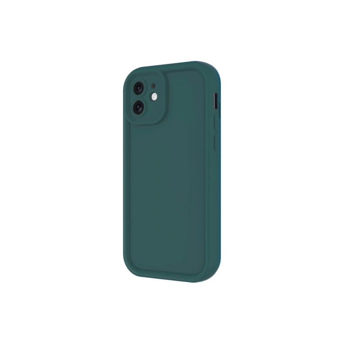 İphone 11 Kılıf Viera Silikon - Koyu Yeşil