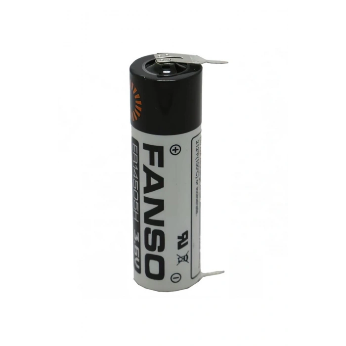Fanso Er14505h 3.6v Aa Size Lithium Pil (li-socl2) 2 Pın