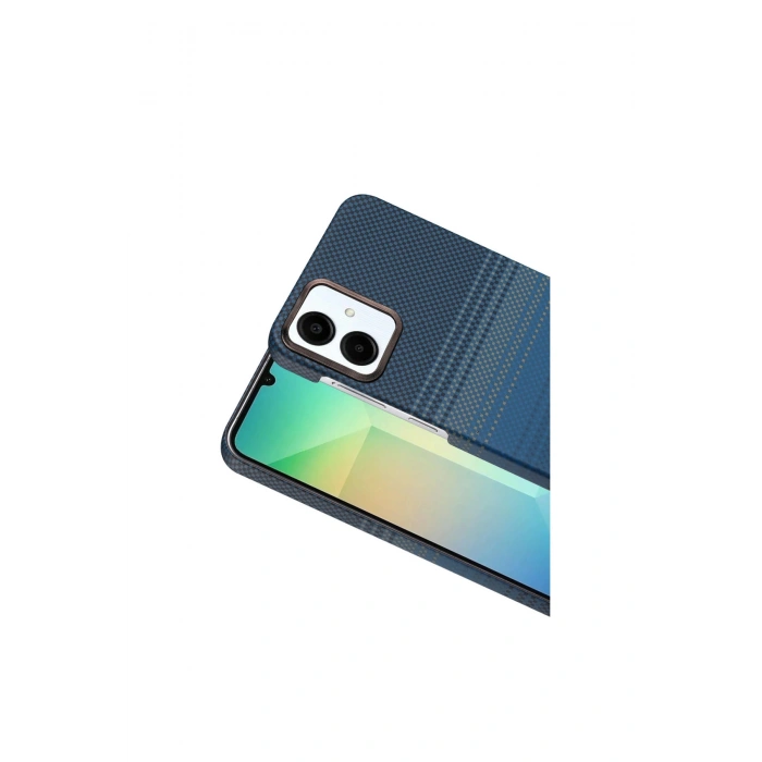 Samsung Galaxy A07 4g Vega Magsafe Kapak - Mavi