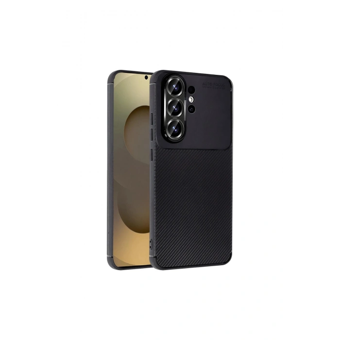 Samsung Galaxy S26 Ultra Auto Focus Karbon Kapak - Siyah