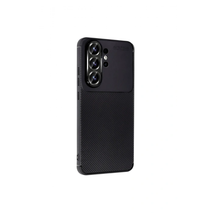 Samsung Galaxy S26 Ultra Auto Focus Karbon Kapak - Siyah