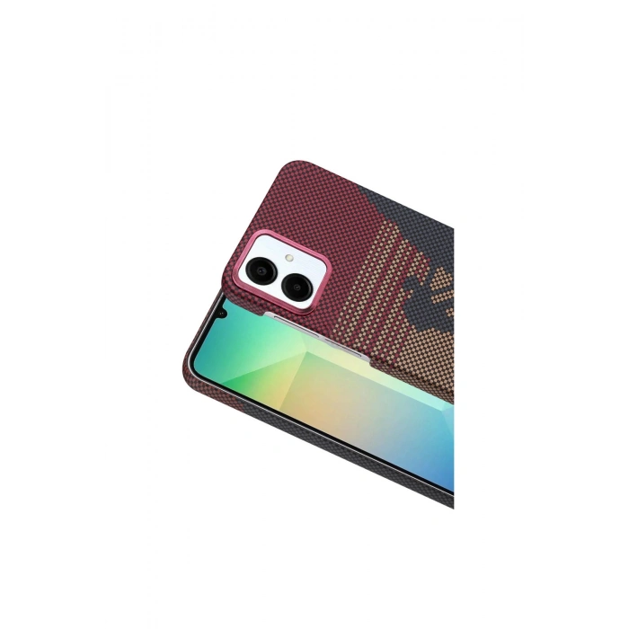 Samsung Galaxy A07 4g Vega Magsafe Kapak - Kırmızı