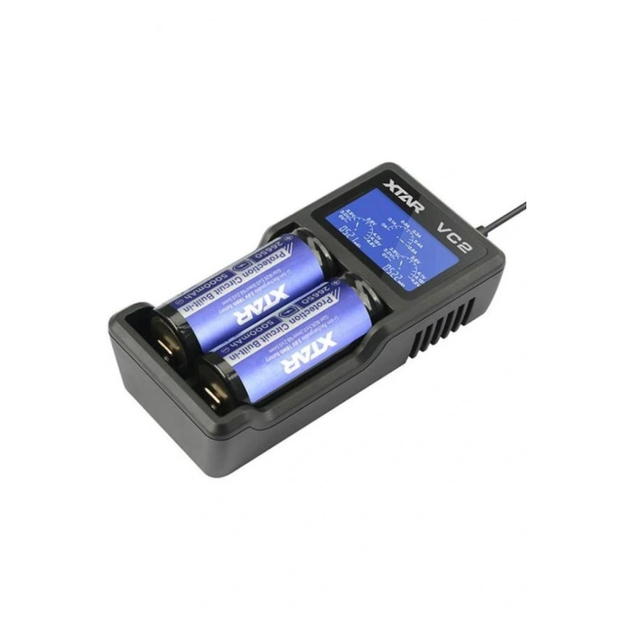 Xtar Vc2 İkili Li-ion Pil Şarj Cihazı