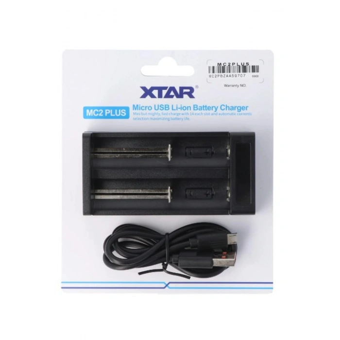Xtar Mc2 Plus İkili Li-ion Pil Şarj Cihazı