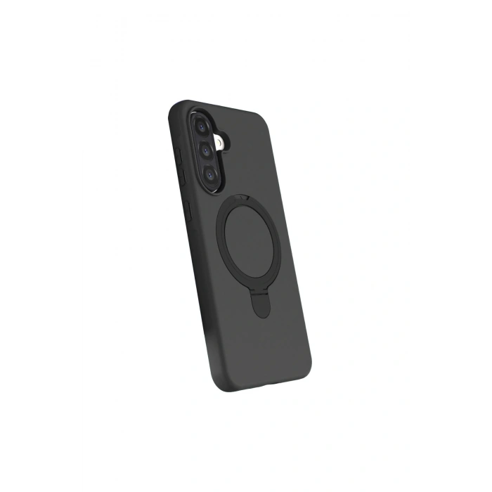 Samsung Galaxy A36 Regal Magsafe Standlı Kapak - Siyah