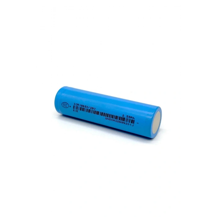 Eve 18650 3.7v 2550 Mah 26v Lityum Şarj Edilebilir Pil