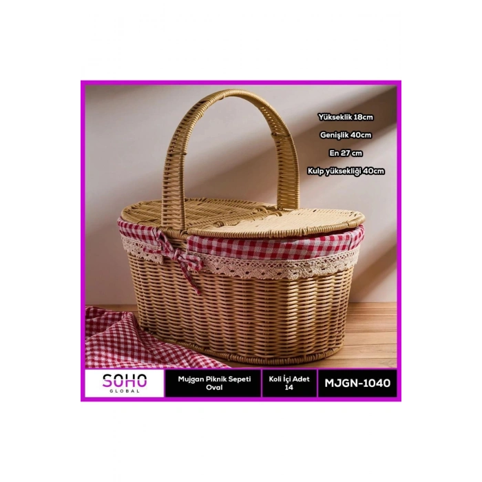 Piknik Sepeti Oval