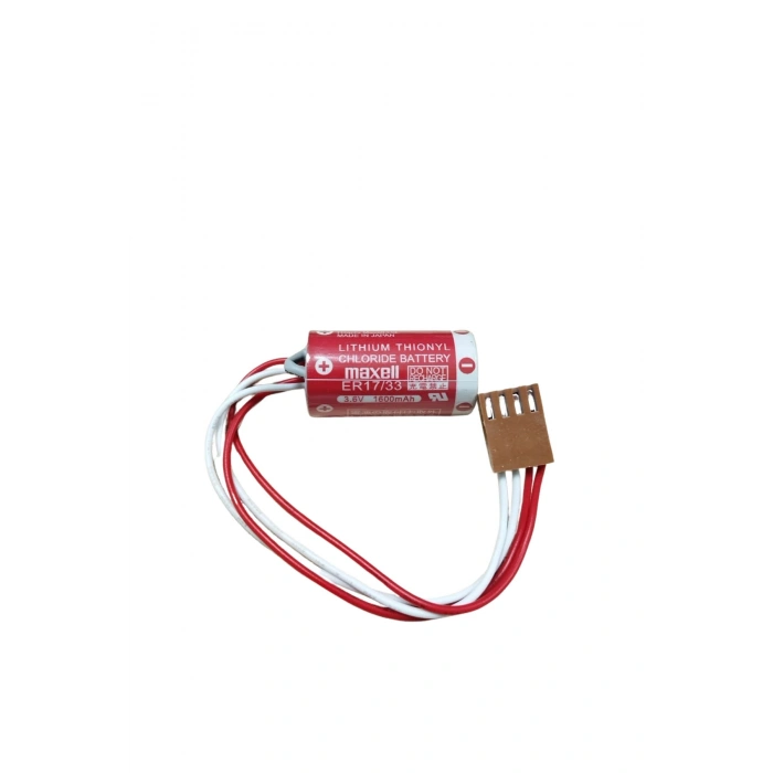 Maxell Er17/33 3.6v 2/3a 4 Pın Size Lithium Pil - Kahverengi Soket