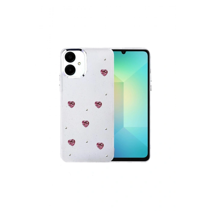 Samsung Galaxy A07 4g Fiyonk Desenli Kapak - Desen 3