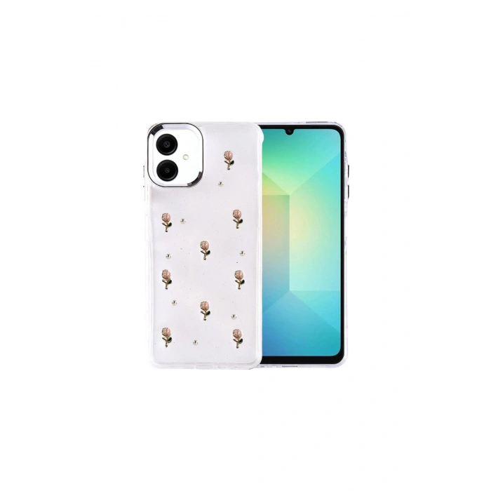 Samsung Galaxy A07 4g Fiyonk Desenli Kapak - Desen 6