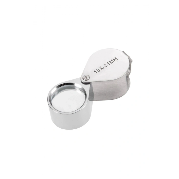 10x21 Full Çelik Kaplı Büyüteç Lüp