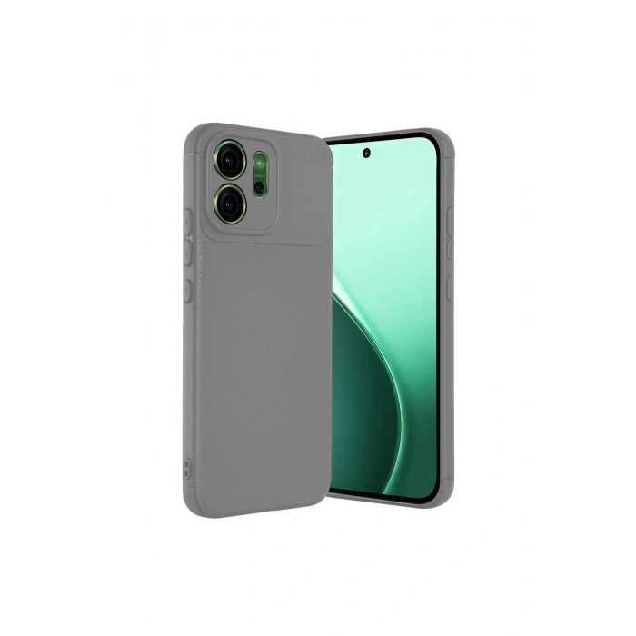 Oppo Reno 14 Auto Focus Karbon Kapak - Gri