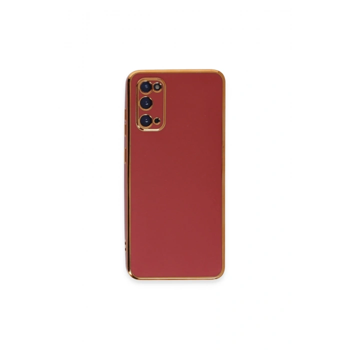 Samsung Galaxy S20 Kılıf Volet Silikon - Kırmızı