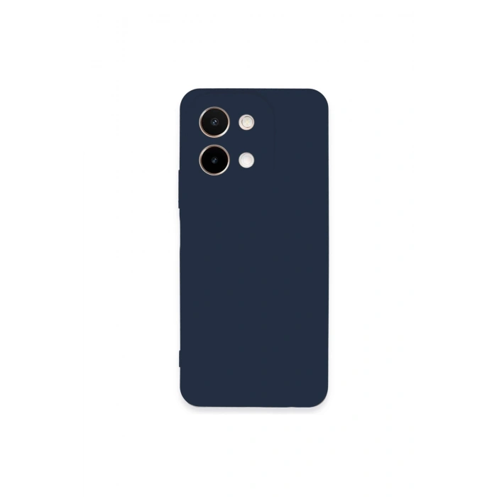 Vivo Y28 Kılıf First Silikon - Lacivert