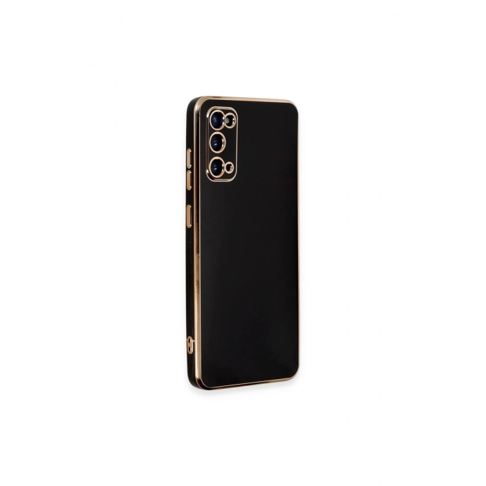 Samsung Galaxy S20 Kılıf Volet Silikon - Siyah