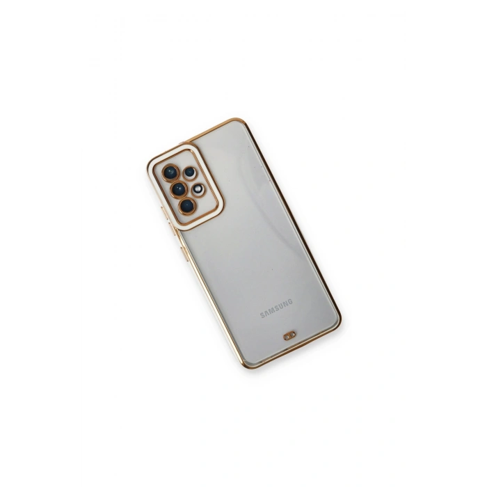 Samsung Galaxy A53 5g Kılıf Liva Lens Silikon - Beyaz