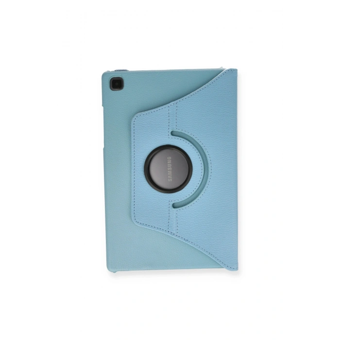 Samsung Galaxy T500 Tab A7 10.4 Kılıf 360 Tablet Deri Kılıf - Turkuaz