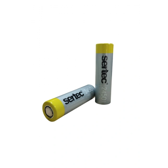 Sertec 18650 3.7v 2450 Mah 12c Li-ıon Şarjlı Pil