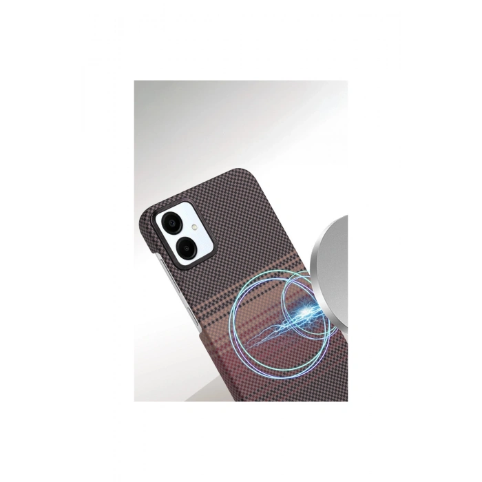 Samsung Galaxy A06 Vega Magsafe Kapak - Yeşil