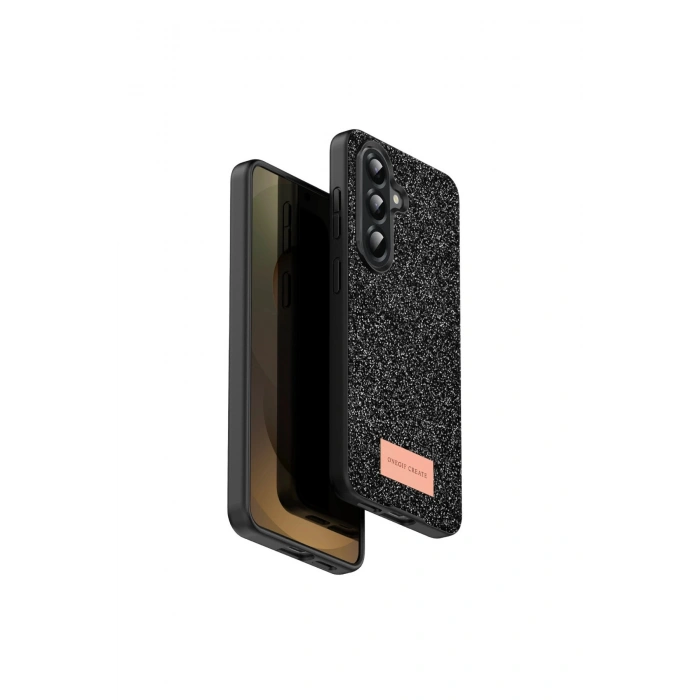 Onegif Samsung Galaxy A17 5g Bright Simli Kapak - Siyah