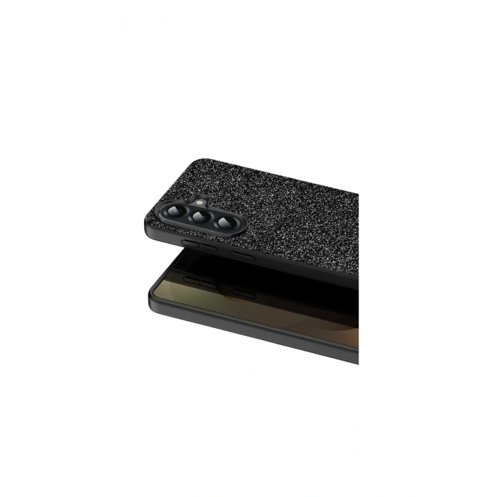 Onegif Samsung Galaxy A17 5g Bright Simli Kapak - Siyah