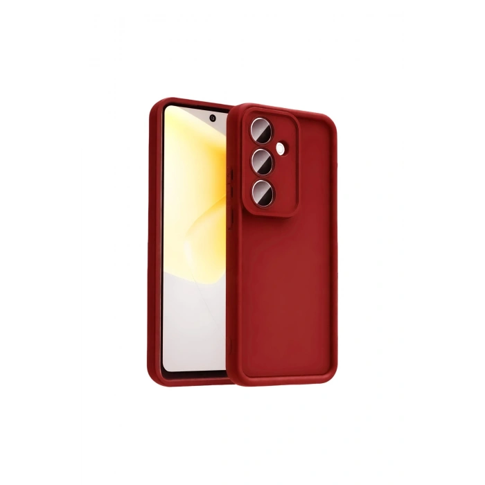 Samsung Galaxy A57 5g Viera Silikon - Kırmızı