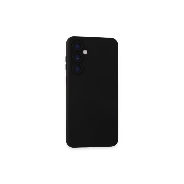 Samsung Galaxy S24 Plus Kılıf Nano İçi Kadife Silikon - Siyah