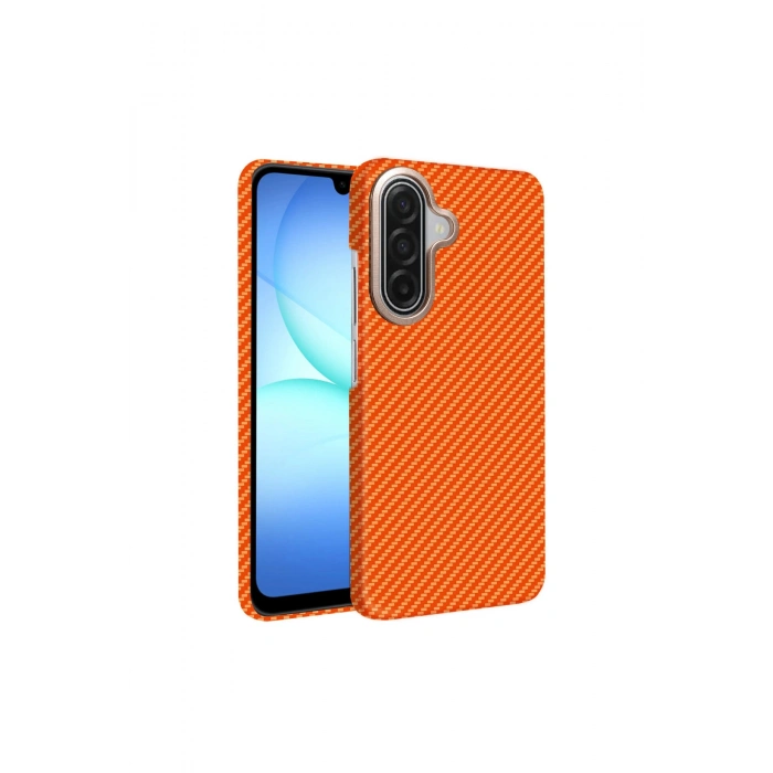 Samsung Galaxy A56 Vega Magsafe Kapak - Turuncu