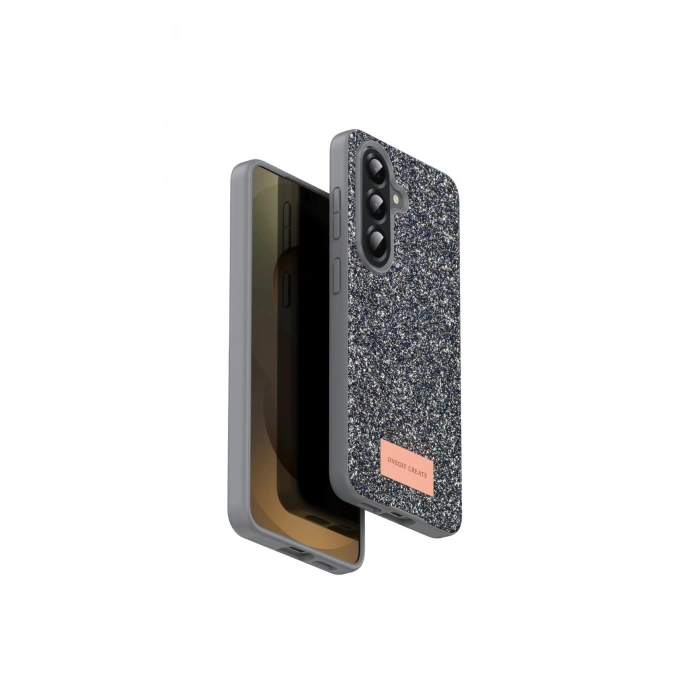 Onegif Samsung Galaxy A17 5g Bright Simli Kapak - Gümüş